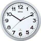 MAUL horloge murale/horloge radio MAULstep, diamtre: 350mm