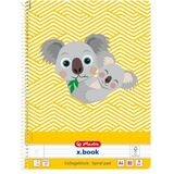 herlitz cahier spiral "Cute animals Koala", A4, lign