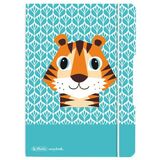 herlitz carnet my.book flex "Cute animals Tiger", A5