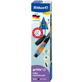 Pelikan stylo plume griffix Neon Black, pour droitiers