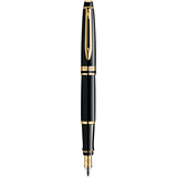 WATERMAN stylo plume Expert, laque Noire G.T., trac: F