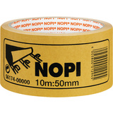 NOPI ruban adhsif double face nopifix en PP, 50 mm x 10 m