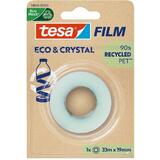 tesa film ruban adhsif eco & CRYSTAL, 19 mm x 33 m, blister