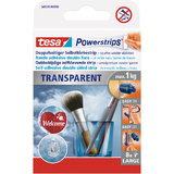 tesa powerstrips TRANSPARENT, fixation: max. 1,0 kg