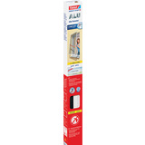 tesa grille anti-mouche alu COMFORT fentre, 1,20 m x 1,50 m