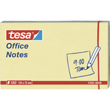 tesa bloc standard adhsif office Notes, 125 x 75 mm, jaune