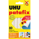 UHU Ptes adhsives patafix, repositionnable, blanc