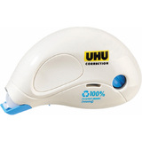 UHU roller correcteur Compact, 5 mm x 10 m, blanc