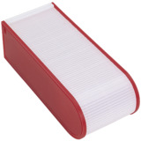 WEDO fichier ducatif a8 paysage, 100 fiches, rouge