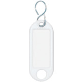 WEDO Porte-cls avec crochet en S, grand paquet, blanc