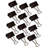 WEDO pince double clip Foldback, (L)32 mm, cartement: 13 mm