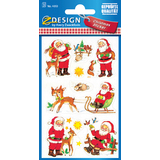 AVERY zweckform ZDesign stickers de Noël "père Noël"