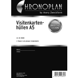 AVERY zweckform CHRONOPLAN pochette pour cartes de visite A5