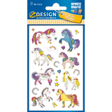 AVERY zweckform ZDesign kids Sticker "Pferde", geprgt