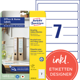 AVERY zweckform Etiquette dos classeur recycle home Office