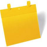 DURABLE pochette pour casier en treillis, a4 paysage, jaune