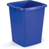 DURABLE poubelle DURABIN 90, rectangulaire, bleu