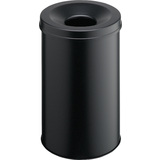 DURABLE poubelle SAFE, rond, 30 litres, noir