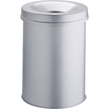 DURABLE poubelle SAFE, rond, 30 litres, gris