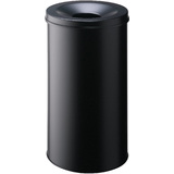 DURABLE corbeille  papier SAFE rond 65, 60 litres, noir