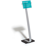 DURABLE support d'informations crystal SIGN stand, A4