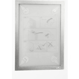 DURABLE cadre magntique duraframe WALLPAPER, A4, argent