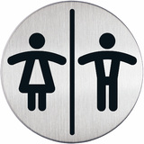 DURABLE pictogramme "WC femmes & Hommes", diamtre: 83 mm