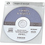 DURABLE etui CD-/DVD "TOP Cover" pour 1 CD, PP, transparent