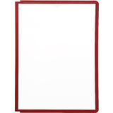 DURABLE plaque pochette SHERPA, A4, cadre: rouge