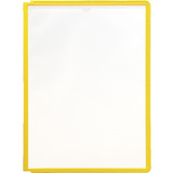 DURABLE plaque pochette SHERPA, A4, cadre: jaune