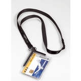 DURABLE porte-badge CARD holder DELUXE, avec porte-carte