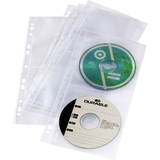 DURABLE pochette CD/DVD cover LIGHT S, pour 4 CD, en PP