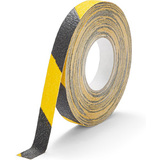 DURABLE bande antidrapante duraline GRIP+, 25 mm,jaune/noir
