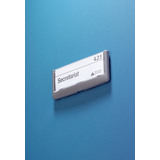 DURABLE plaque de porte CLICK SIGN, (L)149 x (H)52,5 mm