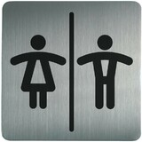 DURABLE pictogramme PICTO "WC hommes et Femmes", carr