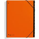 PAGNA trieur Trend, A4, 10 compartiments, orange
