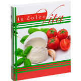 PAGNA classeur pour recettes de cuisine "Olive & tomate", A4