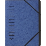 PAGNA trieur "Sorting File", 7 ml compartiments, bleu