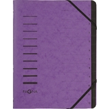 PAGNA trieur "Sorting File", 12 compartiments, violet