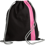 PAGNA sac de sport  cordelette "Go", noir / rose fonc