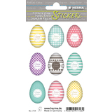 HERMA sticker de Pâques trend "set d'oeufs colorés"