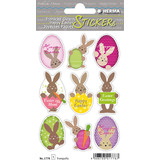 HERMA stickers de Pâques magic TREND "Lapins de Pâques"