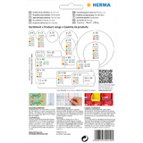 HERMA etiquette multi-usage, 20 x 50 mm, grand paquet,blanc