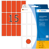 HERMA etiquette multi-usage, 20 x 50 mm, grand paquet,rouge