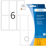 HERMA etiquette multi-usage, 34 x 67 mm, grand paquet,blanc