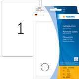 HERMA etiquette multi-usage, 100 x149 mm, grand paquet,blanc