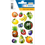 HERMA sticker MAGIC "fruits", yeux mobiles