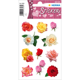 HERMA sticker DECOR "Boutons de rose multicolores"