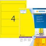 HERMA etiquette dos de classeur SPECIAL, 192 x 61 mm, jaune