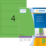 HERMA etiquette dos de classeur SPECIAL, 192 x 61 mm, vert